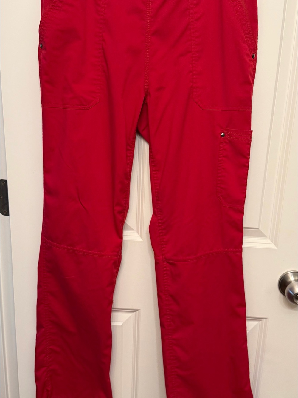 Men's Red Utility Pants